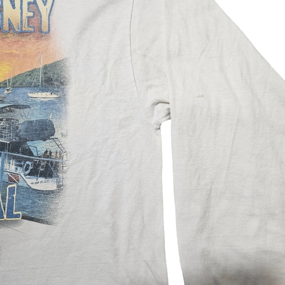 Kenny Chesney 2011 Goin' Coastal Tour Long Sleeve Shirt Men's XL White - Picture 7 of 7